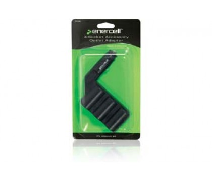 Enercell™ 3-Outlet Vehicle Power Adapter
